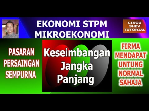 Video: Apabila firma persaingan monopoli berada dalam keseimbangan jangka panjang?