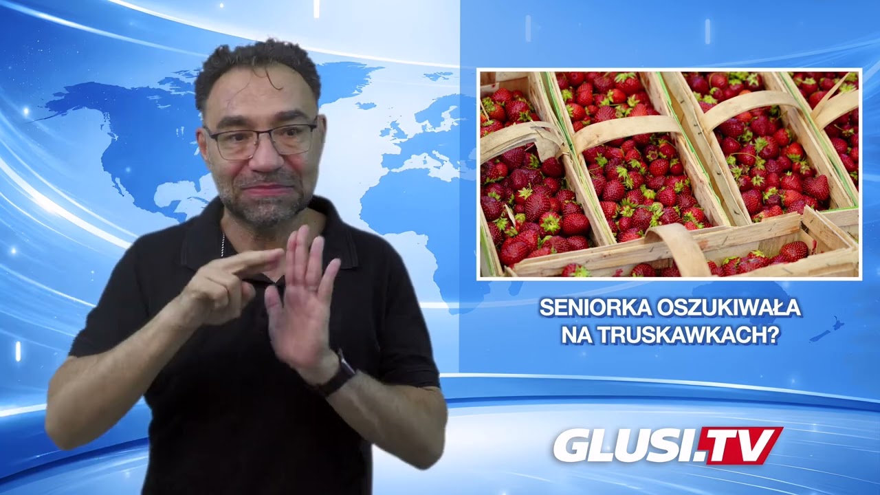 Seniorka oszukiwała na truskawkach?