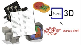 Components and Parameters in Fusion 360– Recorded Startup Shell Workshop