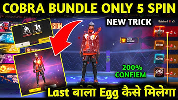 Last Egg Kaise Nikale | How to get Cobra egg token in one spin | Get Cobra egg in one spin new Trick