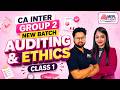 CA Inter New Batch | AUDITING &amp; ETHICS - Class 1 | MEPL Classes