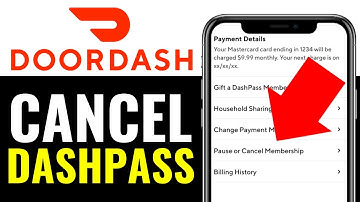 How to Cancel Doordash Dashpass 2025 (EASY GUIDE)