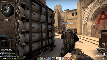csgo mirage comp. with spin botter lost due to spin bot