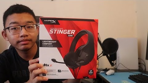 HyperX Stinger Core Unboxing