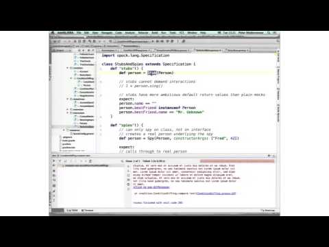 Testing Java, Groovy,
