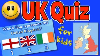UK QUIZ for kids 🇬🇧 LEARN ABOUT THE UNITED KINGDOM | Miss Ellis