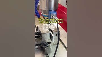 Ultrasonic high-speed CNC drilling machine #machine #cnc #drillingandmillingmachine
