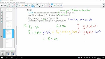 16 3 Fundamental Theorem for Line Integrals Video 3