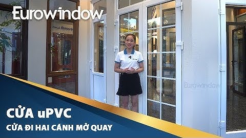 Cửa nhựa lõi thép uPVC | Cửa đi hai cánh mở quay | Eurowindow