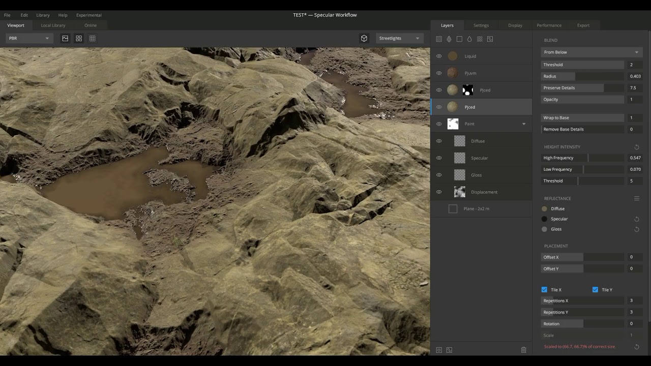Quixel Mixer - Rock Material - YouTube