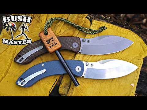 Petrified Fish ZONDA Knife. Forest Test. Forest Knives