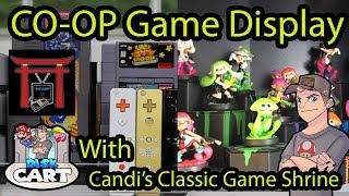 CO-OP Game Display FT. Candi's Classic Game Shrine ! ( Display Ideas for Game collections) screenshot 5