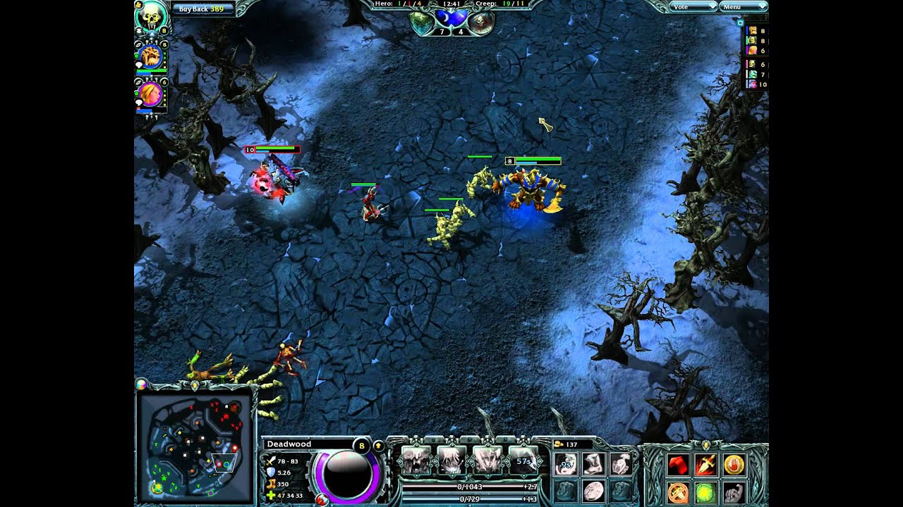Matchmaking heroes of newerth