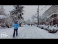 Snowy Day in TEHRAN 2023 (4k) - Vanak to Ferdows Garden | پیاده‌روی در خیابان ولیعصر