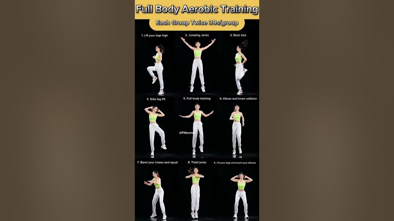Full Body Aerobic Exercises For Womens.