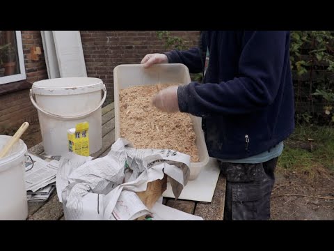 Hoe brand je zaagsel in een houtkachel? How do you burn sawdust in your wood stove?