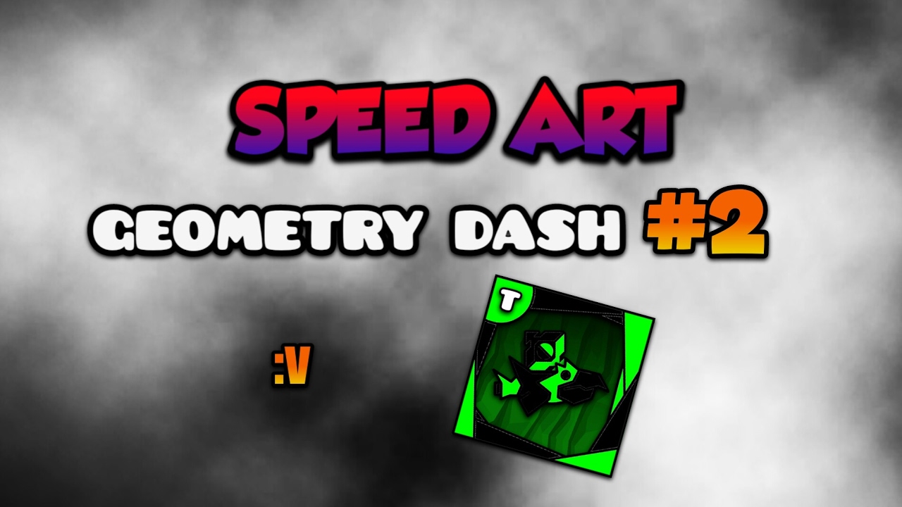 SPEED ART GEOMETRY DASH SIMPLE - YouTube
