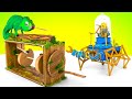 Moving DIY Cardboard Toys || How To Make Robot And Chameleon At Home!