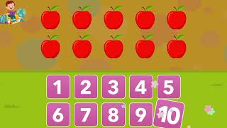 choose the right number for kids || 1to 10 गिनती ||