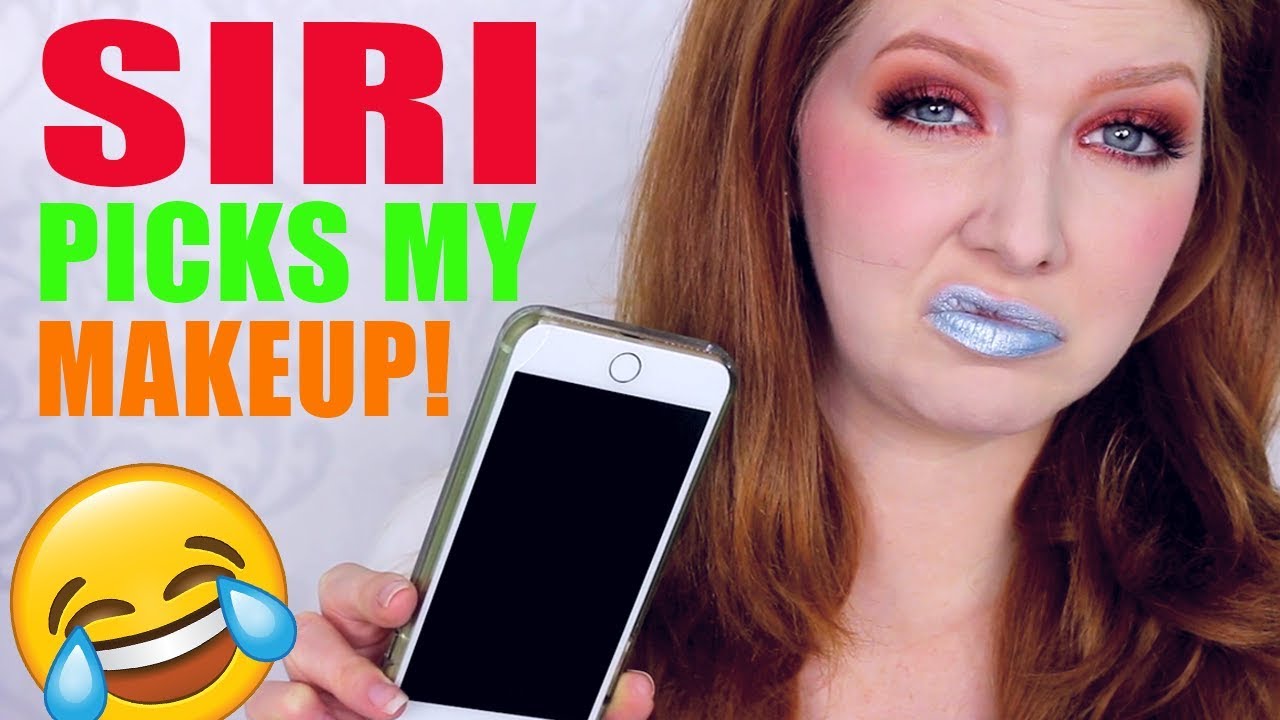 MAKEUP CHALLENGE Siri Picks My Makeup YouTube