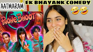 PhoneBhoot Trailer Reaction | Katrina kaif | Ishaan | Siddhant | JackieShroff | Review| Illumi Girl