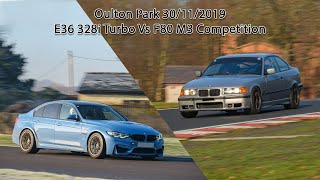 E36 328i Turbo Vs F80 M3 Competition - Oulton Park Session 30/11/19