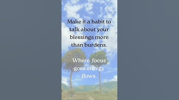 This will change the way you see your life!