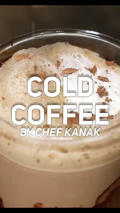 Cold Coffee Recipe coming out tomorrow at 7PM #shorts #kanakskitchen