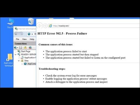 Solved: HTTP Error 502.5 - Process Failure on Asp.Net Core 2 Mvc. Check AspNetCore-Version - YouTube Solved: Http Error 502.5 - Process Failure On Asp.Net Core 2 Mvc. Check Aspnetcore-Version - Youtube