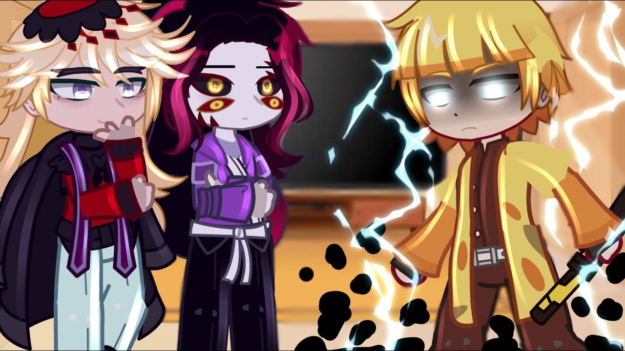 Uppermoons + Muzan React To Kamaboko Squad || Demon Slayer || Gacha React