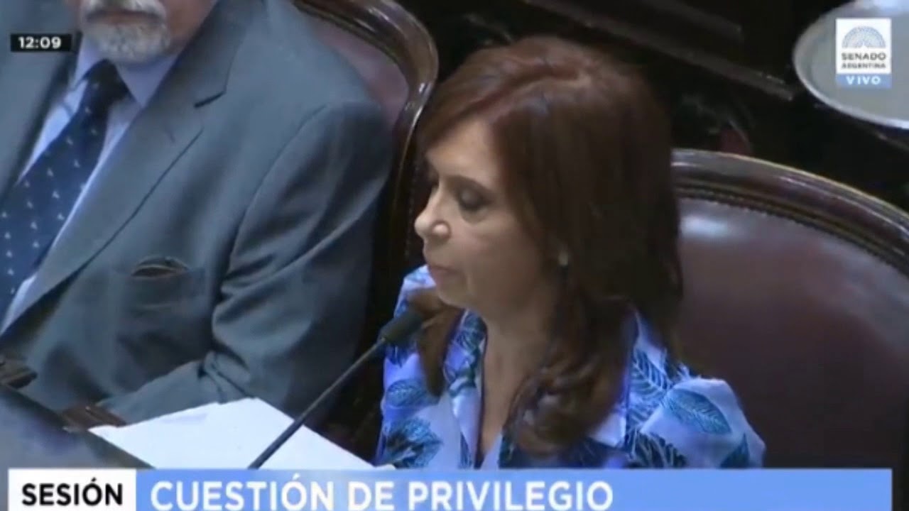 Duro cruce en el senado entre Crexell y Cristina Kirchner