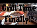 Finally -- Grilling Hamburgers on my Gas Grill PLUS Tater Tots in Ninja Foodi Grill
