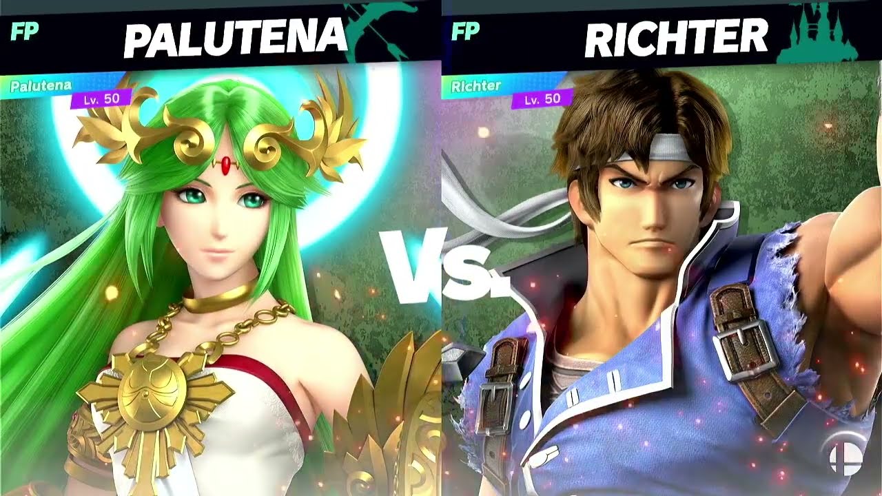 Super Smash Bros Ultimate Amiibo Fights Palutena vs the World #71 vs Richter