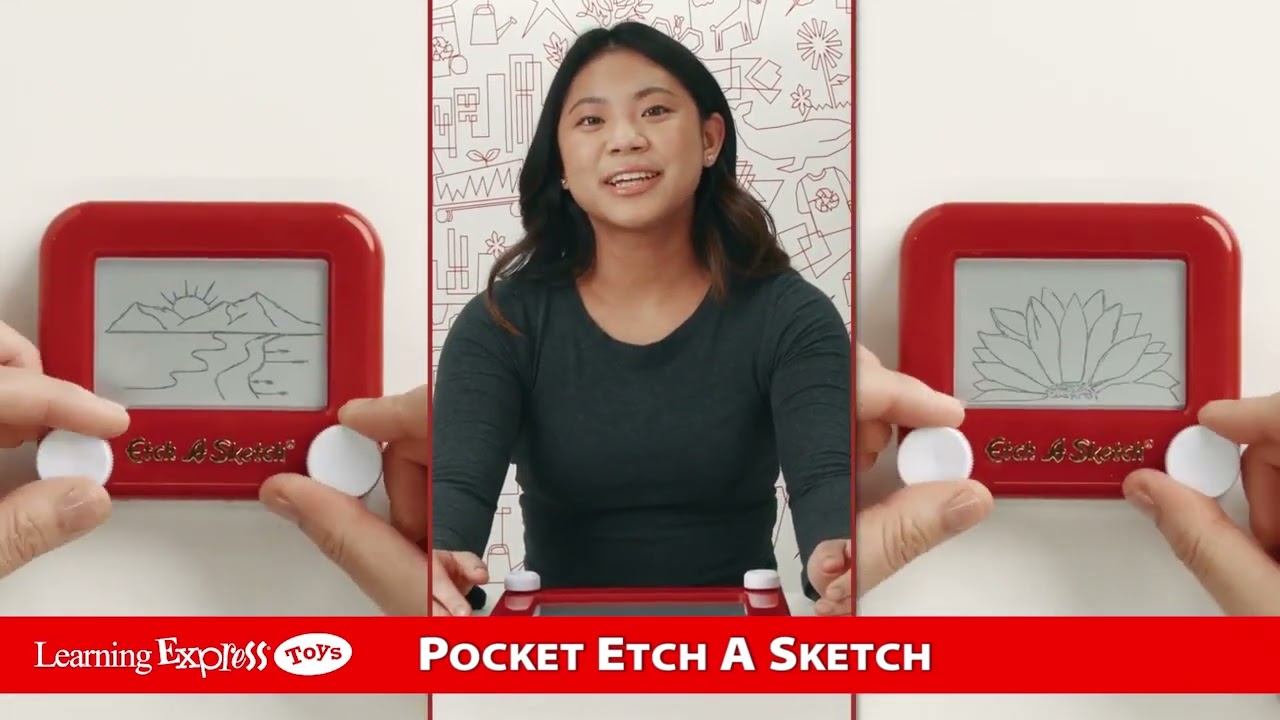 Etch A Sketch Pocket, Sustainable Version