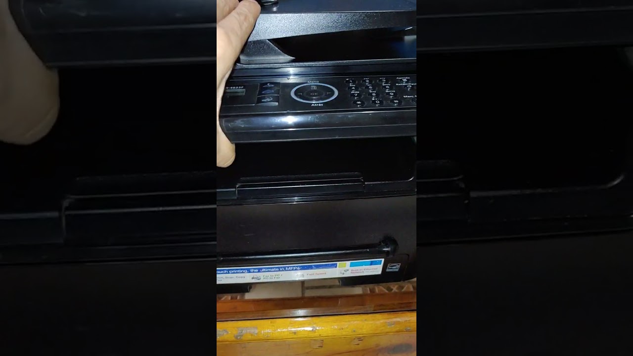 Impresora Samsung SCX-4623F Prueba de impresión