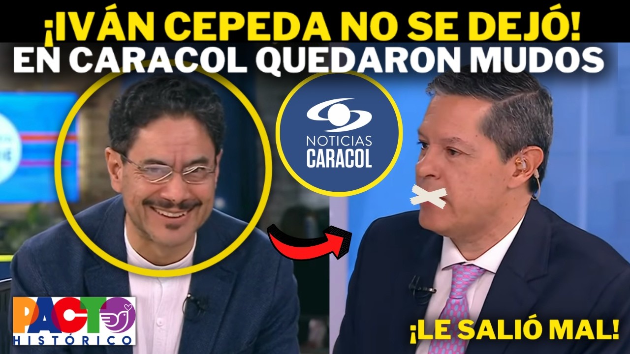 ¡IVÁN CEPEDA DEJÓ MUDO A PERIODISTA DE CARACOL! La entrevista se les salió de control