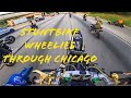 A not so minimonday in chicago 4k stunt ride pov