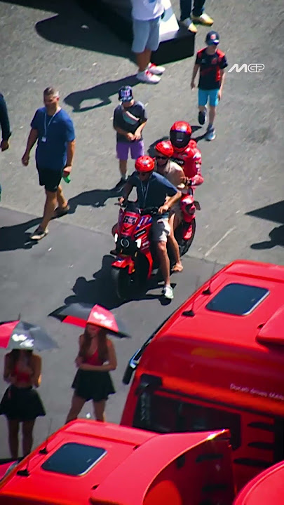 Pecco Bagnaia's parents give Marc Marquez a post-crash ride π΅ | 2025 Czech GP