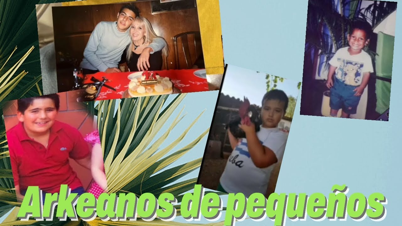 Nexxuz muestra las fotos de niños