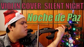 Video thumbnail of "Noche de Paz Cover en Violín - Silent Night Violin Cover (Musical Reflection)"