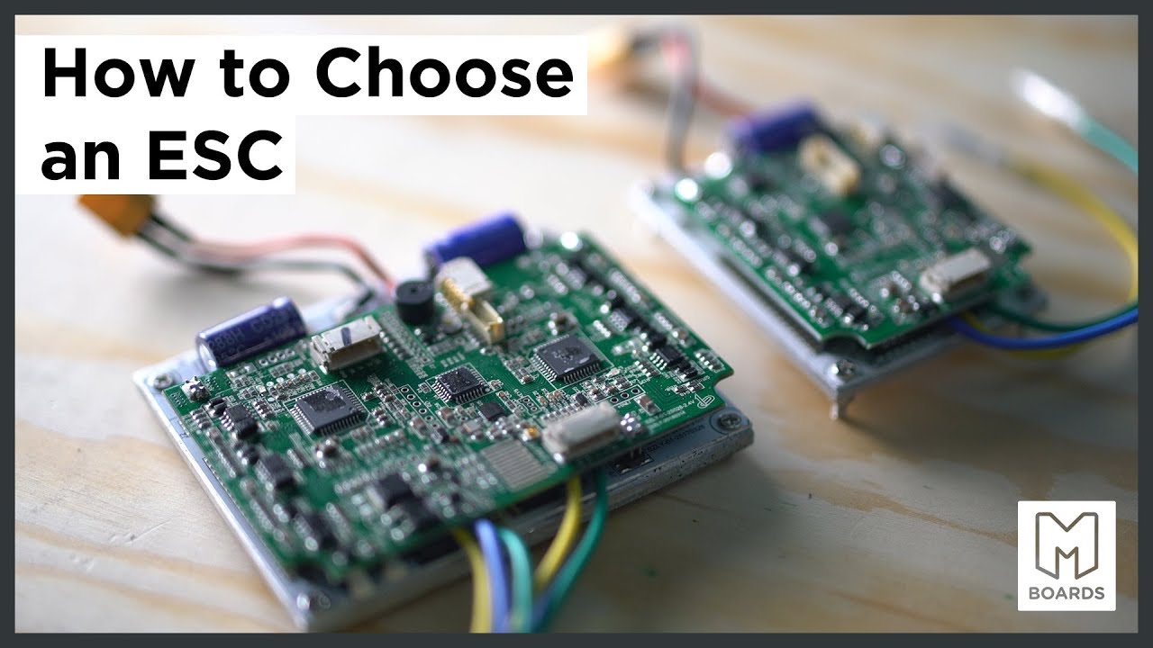 How To Choose An Esc - Diy Electric Skateboard Build