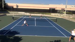 Coppell Girls Doubles Point 2 vs Southlake 10-24-2014