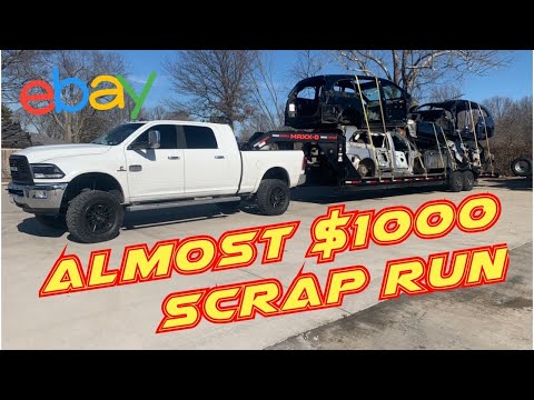 SCRAPPING CARS FOR CASH | EBay Business | Used Auto Parts | Recycling Scrap Metal | Salvage Cars |