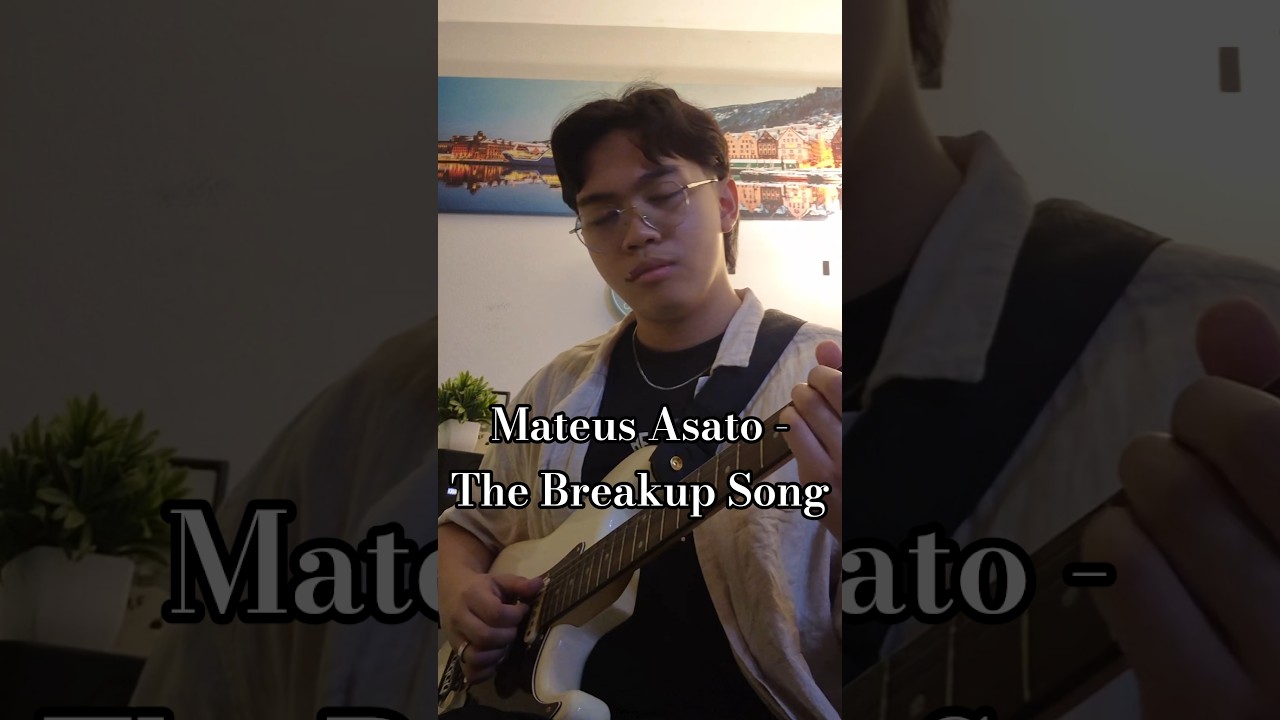 Mateus Asato - The Breakup Song cover #shorts #music #guitar #cover #mateusasato