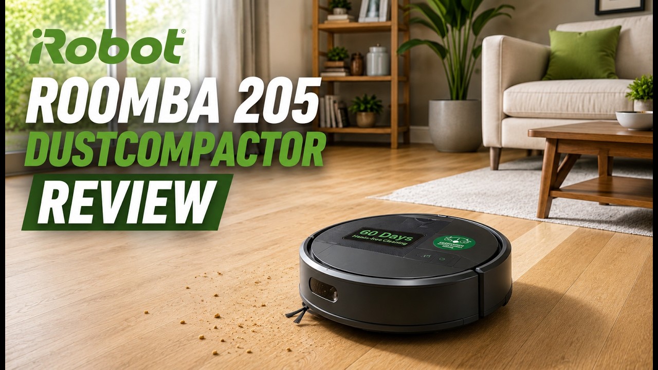 iRobot Roomba 205 DustCompactor Robot Vacuum Review | Best Robot