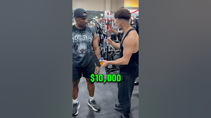 Fitness pump challenge for $10,000💪🏽‼️