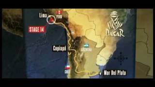 EN - The day's route - Stage 14 (Pisco - Lima) - 2012/01/15