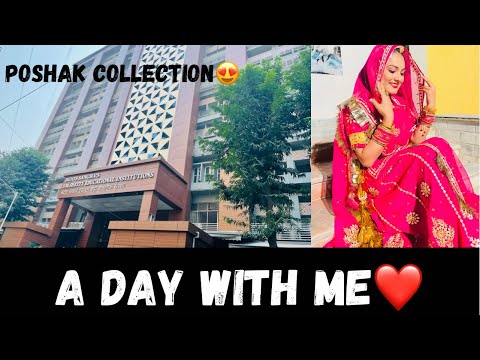 Vlog 19|| A Day With Me?|| Sm Shetty College❤️|| Poshak Collection?|| Mumbai|| By Manisha Solanki