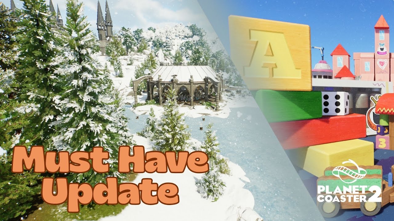 Planet Coaster 2: новая тема Toybox и бесплатное обновление 8