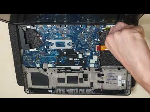 Видео: Dell Latitude E7450 Complete disassembly and assembly of the laptop, replacement of thermal paste